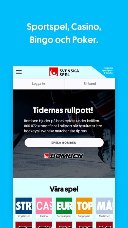 Svenska Spel Sport & Casino .